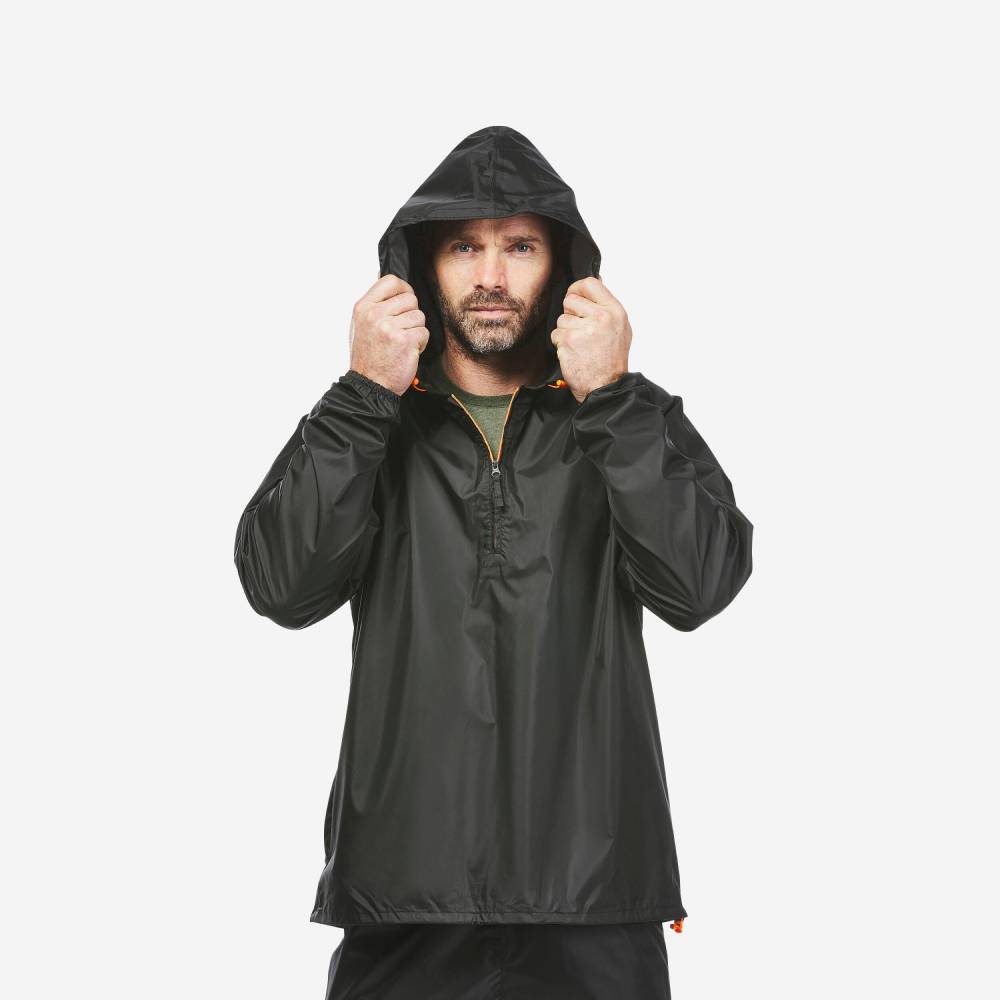 long sleeve men's raincoat