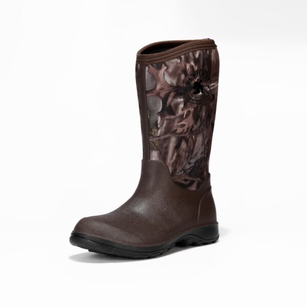 KWANKEE Rubber Hunting Boots AS-880049 Brown